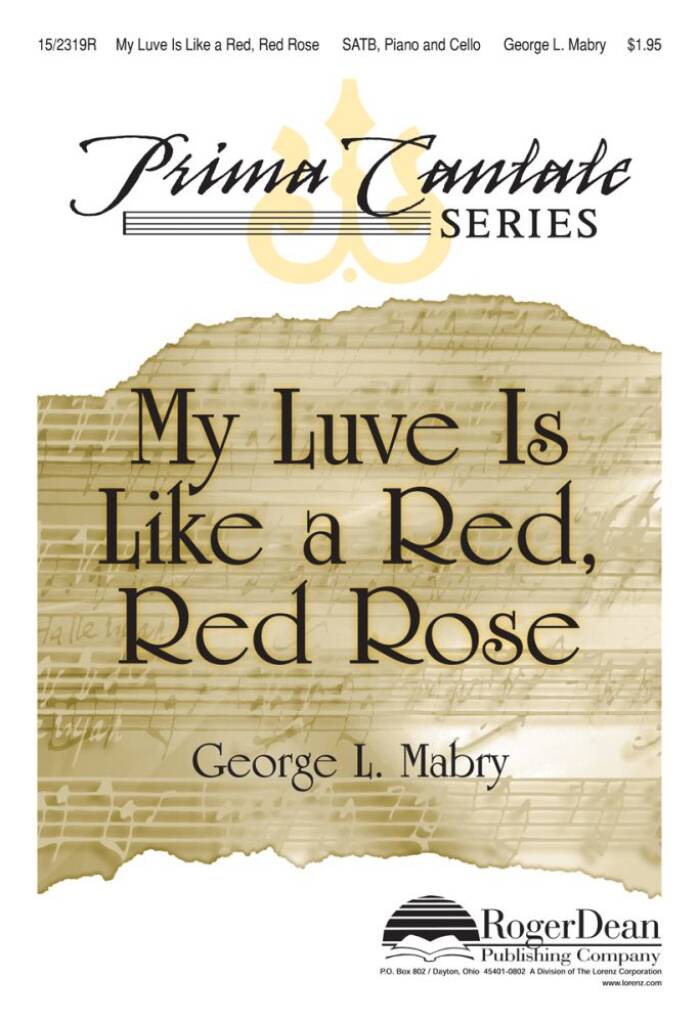 My Luve Is Like A Red, Red Rose